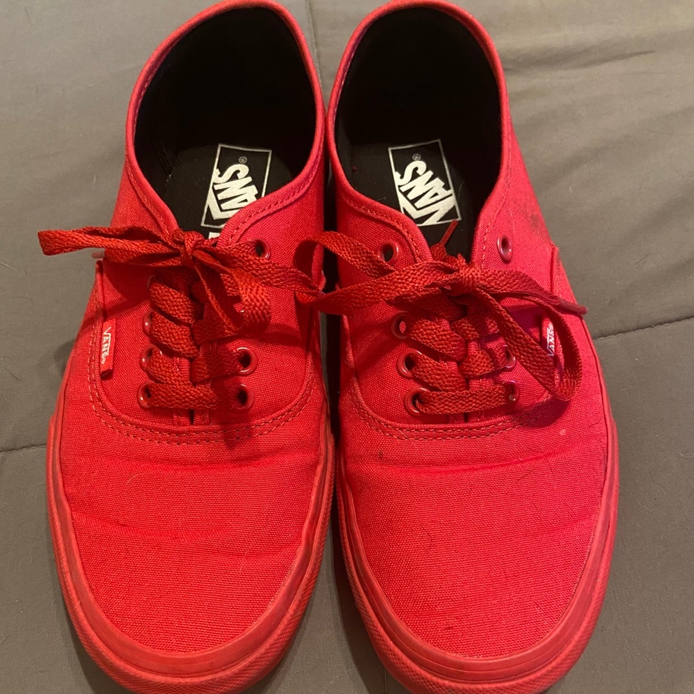 ALL Red Vans